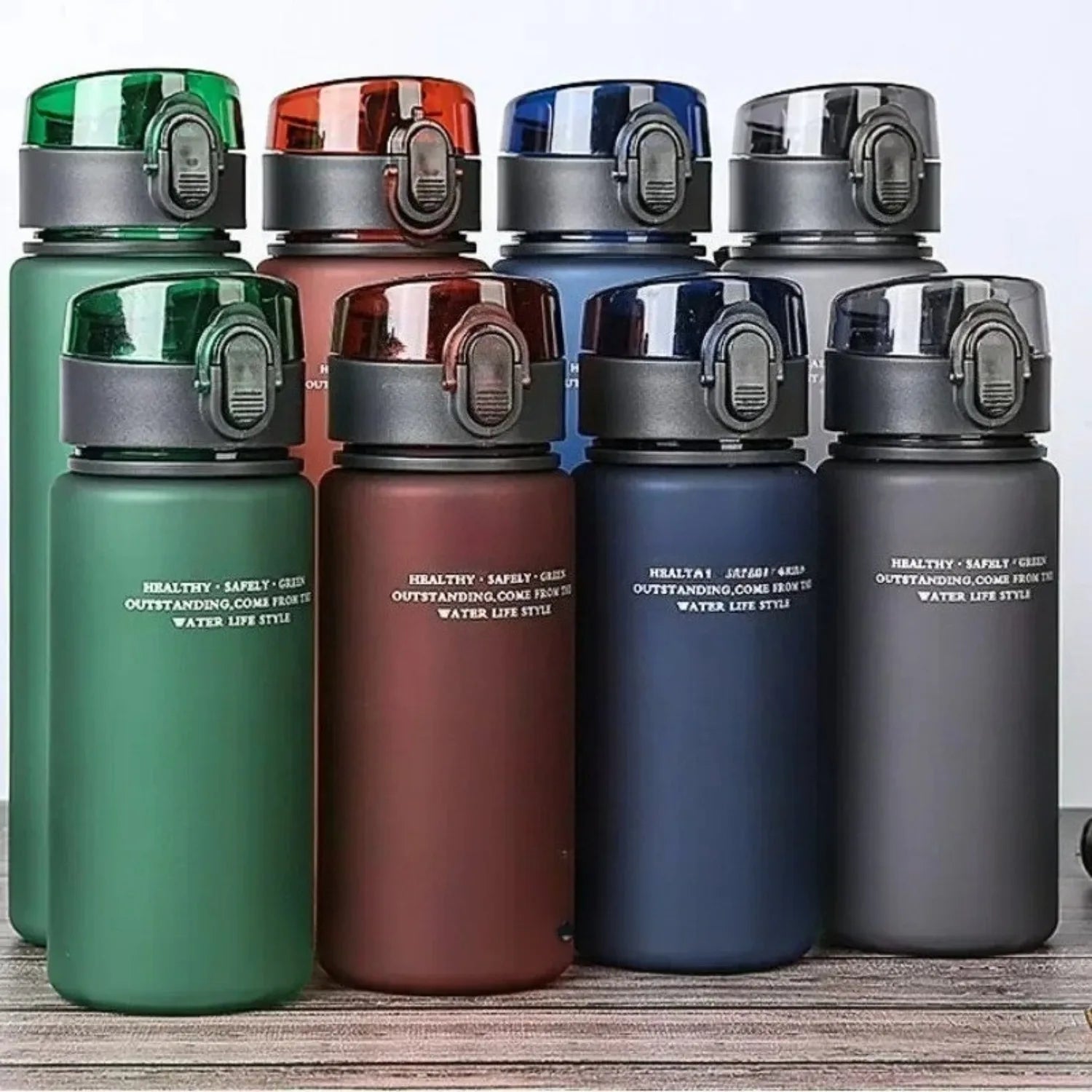 Leak-free sports water bottle, portable for travel and hiking. My favorite beverage bottle is 400ml and 560ml Beauty World Shop