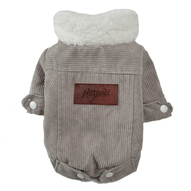 Dog Clothes Autumn Winter Puppy Pet Dog Coat Jacket For Small Medium Dogs Thicken Warm Chihuahua Yorkies Clothes Pets Clothing