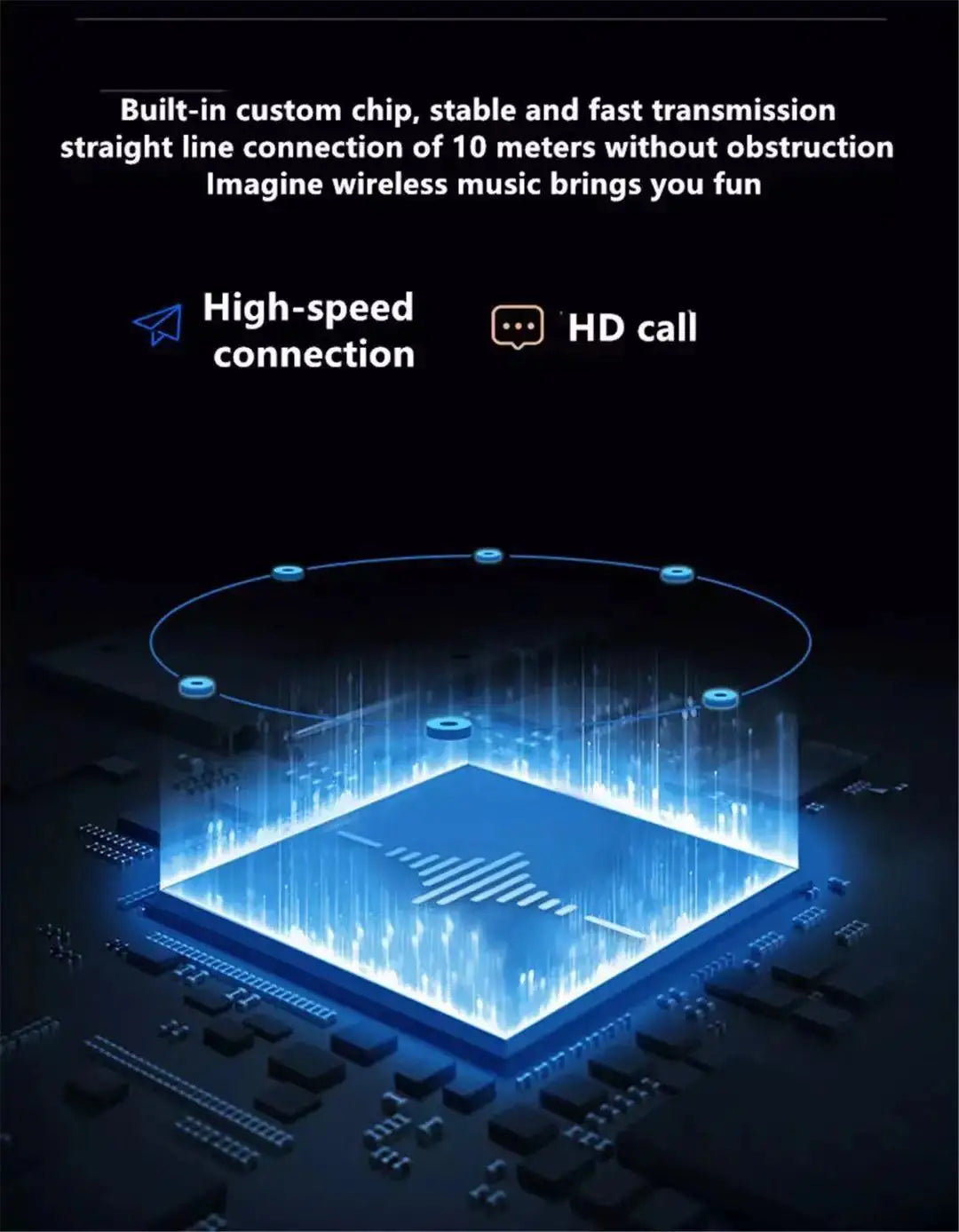 2025NEW ViVO Portable Bluetooth Speaker Wireless High Fidelity Surround Sound Box Outdoor Waterproof Camping Party Loudspeaker