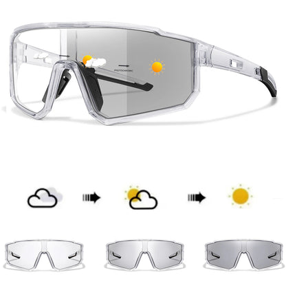 Fashion Brand Men Women Bicycle Photochromic Eyewear MTB Bike Fishing Running Cycling Sports Sunlasses Comfortable Goggles Beauty World Shop