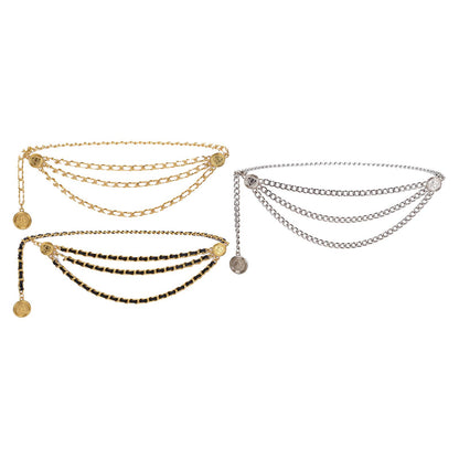 Women's Waist Chain Belt Bridal Wedding Adjustable Tassel Body Jewelry Fashion Accessories for Party Carnival Holiday Beauty World Shop