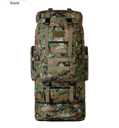 Homefish 80L/100L Large Mountaineering Backpack Outdoor Climbing Bag Tactical Rucksack Hiking Camping Travel Backpack Beauty World Shop