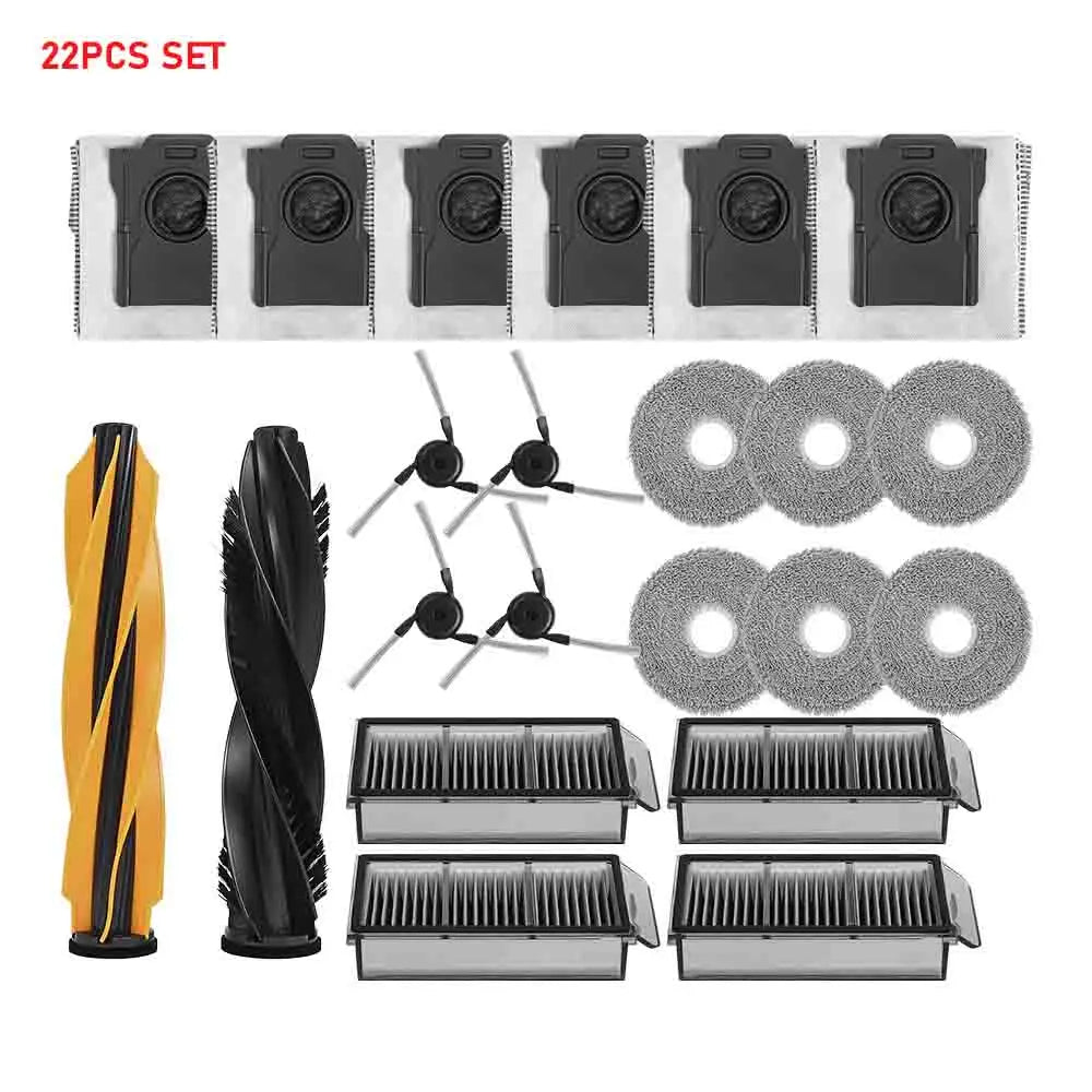 For Dreame Main Side Brush Hepa Filter Mop Rags Dust Bag X50 Pro/X50 Ultra/X50Master/L40S Pro Ultra/L50 Pro Ultra/MOVA V50 Ultra Beauty World Shop