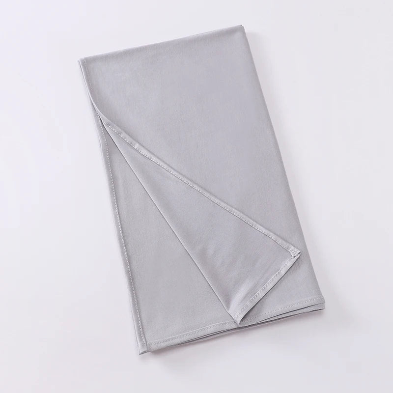 Premium Jersey Instant Hijab Good Stitch Stretchy Jersey Scarf Malaysia Wraps Plain Muslim Turban Headband Shawls Supplier Beauty World Shop
