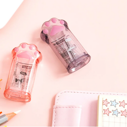 Kawaii Cat Paw Shaped Pencil Sharpener Stationery Kids Gift  Cute School Supplies  Korean Stationery Beauty World Shop