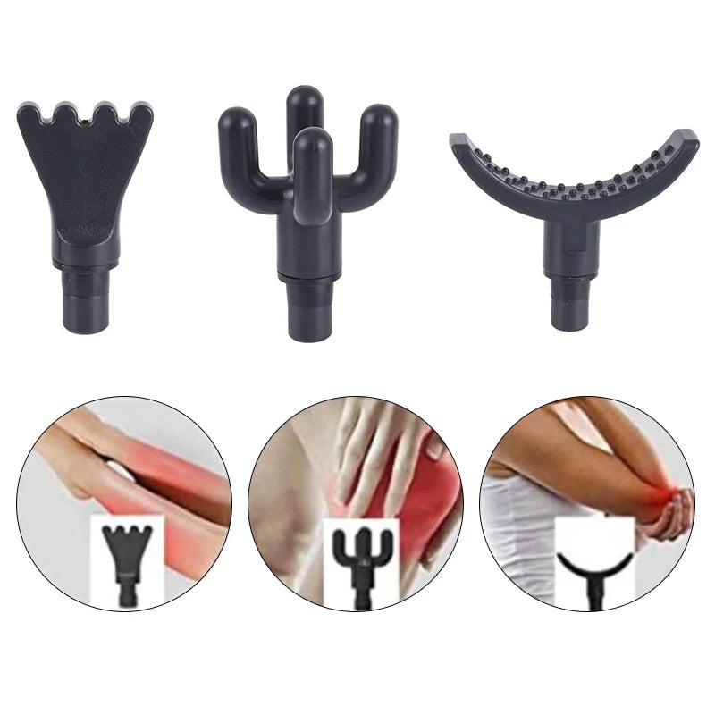 Replacement Heads For Massage Muscle Stimulator Body Relaxation Shaping Exercising Fascia Massager Heads Beauty World Shop