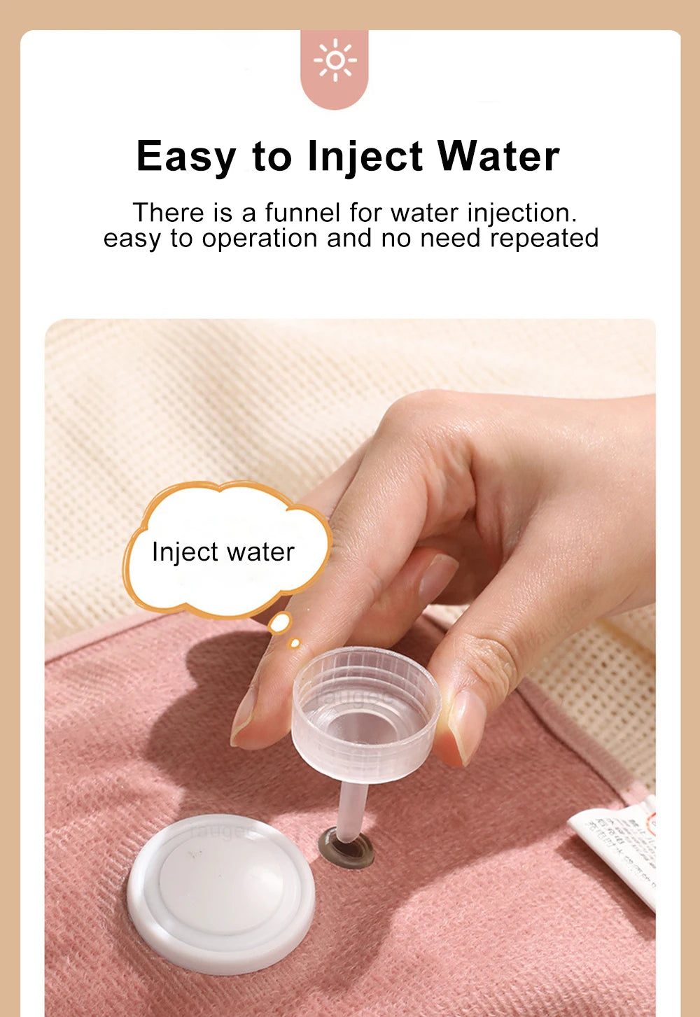 Electric Hot Water Bag Winter Portable Soft Electric Hand Warmer Rechargeable Reusable Explosion-Proof Warming Hand Pillow Beauty World Shop