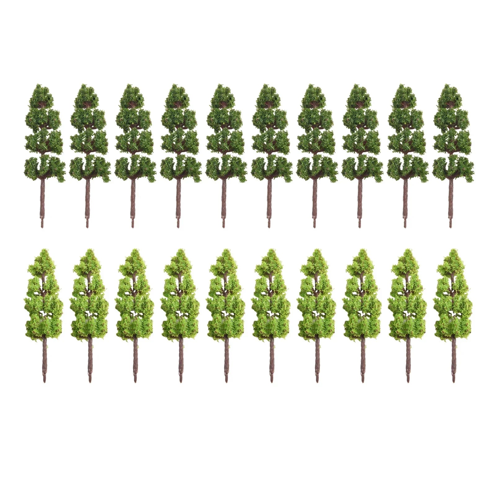 10/20/30pcs Fake Trees Artificial Miniature Tree Scenery Railroad Decoration Building Landscape Accessories DIY Diorama Garden Beauty World Shop