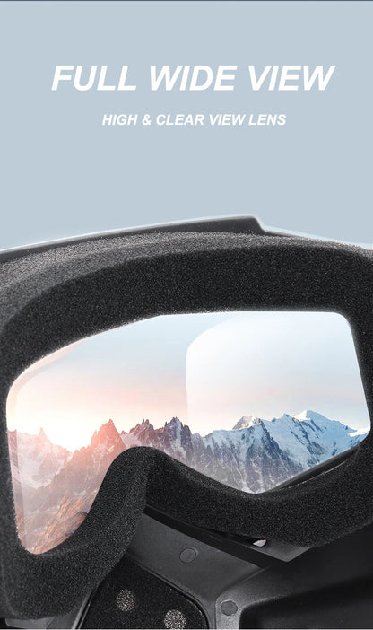 Outdoor Sport Windproof Mask Goggle HD Motorcycle Glasses Snowboard Eyewear Riding Motocross Summer UV Protection Sunglasses Beauty World Shop