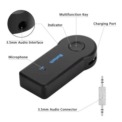 3 in 1 Wireless Bluetooth 5.0 Receiver Transmitter Adapter USB Adapter Audio Receiver Bluetooth Car Charger Car Aux for E91 E92 Beauty World Shop