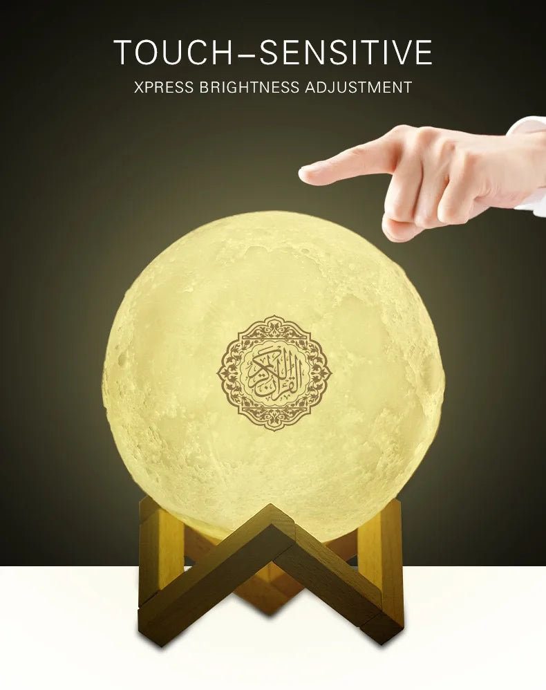 Holy Mini Bright Muslim Night Light Quran Lamp Box Koran Gift Azan Wireless Bluetooth Speaker Sound Portable Blutooth Music Home