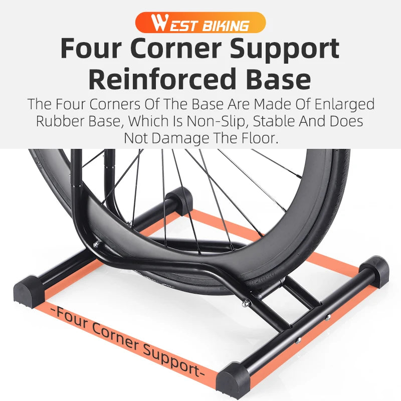 WEST BIKING 3 In 1 Bicycle Parking Rack Multifunctional Bike Indoor Garage Storage Stand MTB Road Bike Maintenance Repair Stand Beauty World Shop
