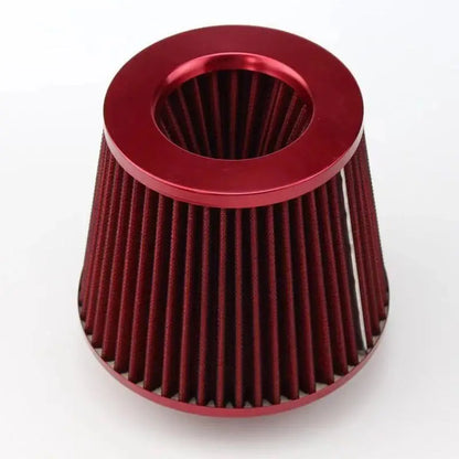 76MM 3 Inch Car Air Filters Vent Filter High Flow Intake Kit Mesh Cone Engine Protector Replacement Auto Accessories Universal Beauty World Shop