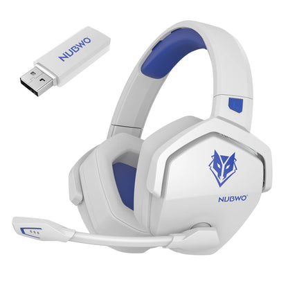 NUBWO G06 2.4G Dual Wireless Gaming Headset 5ms Low Latency 7.1 Surround ENC Mic For PC PS4 PS5 Gaming Bluetooth Headphones Beauty Fashion