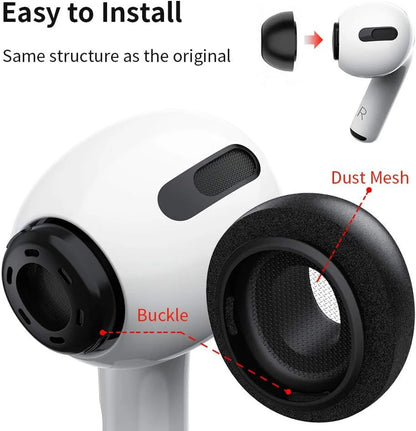 For Airpods Pro 2 Memory Foam Tips Eartips Cover S M L Size For Apple Air Pod Pods Pro 1 Ear Tips Anti Noise Ear Plugs Earbud