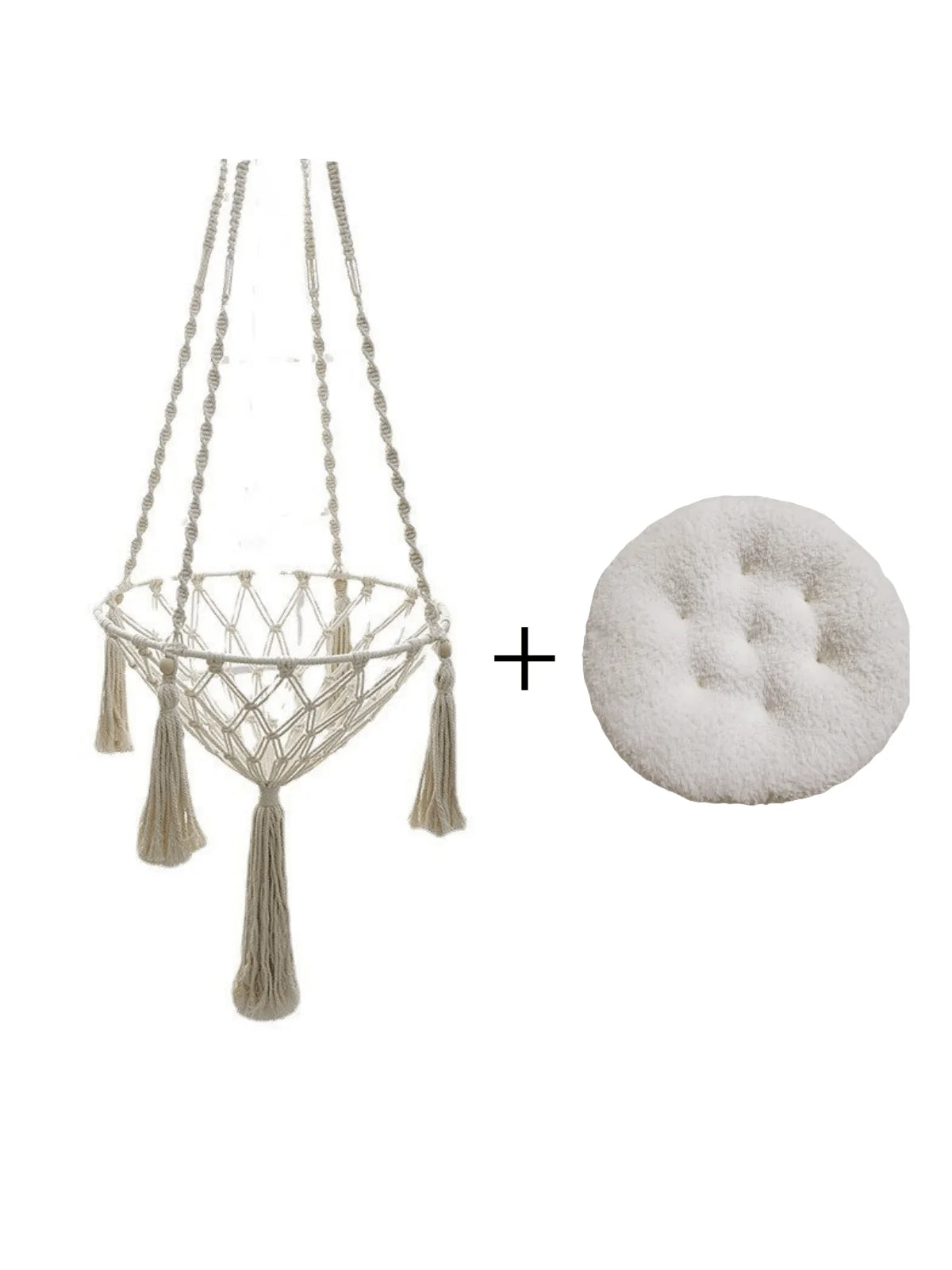 Winter Pet Hammock Cat Swing Hand Woven Cotton Rope Cats Hanging Basket  Kitten Hanging String Den Indoor Pend Nest Pet Supplies Beauty World Shop