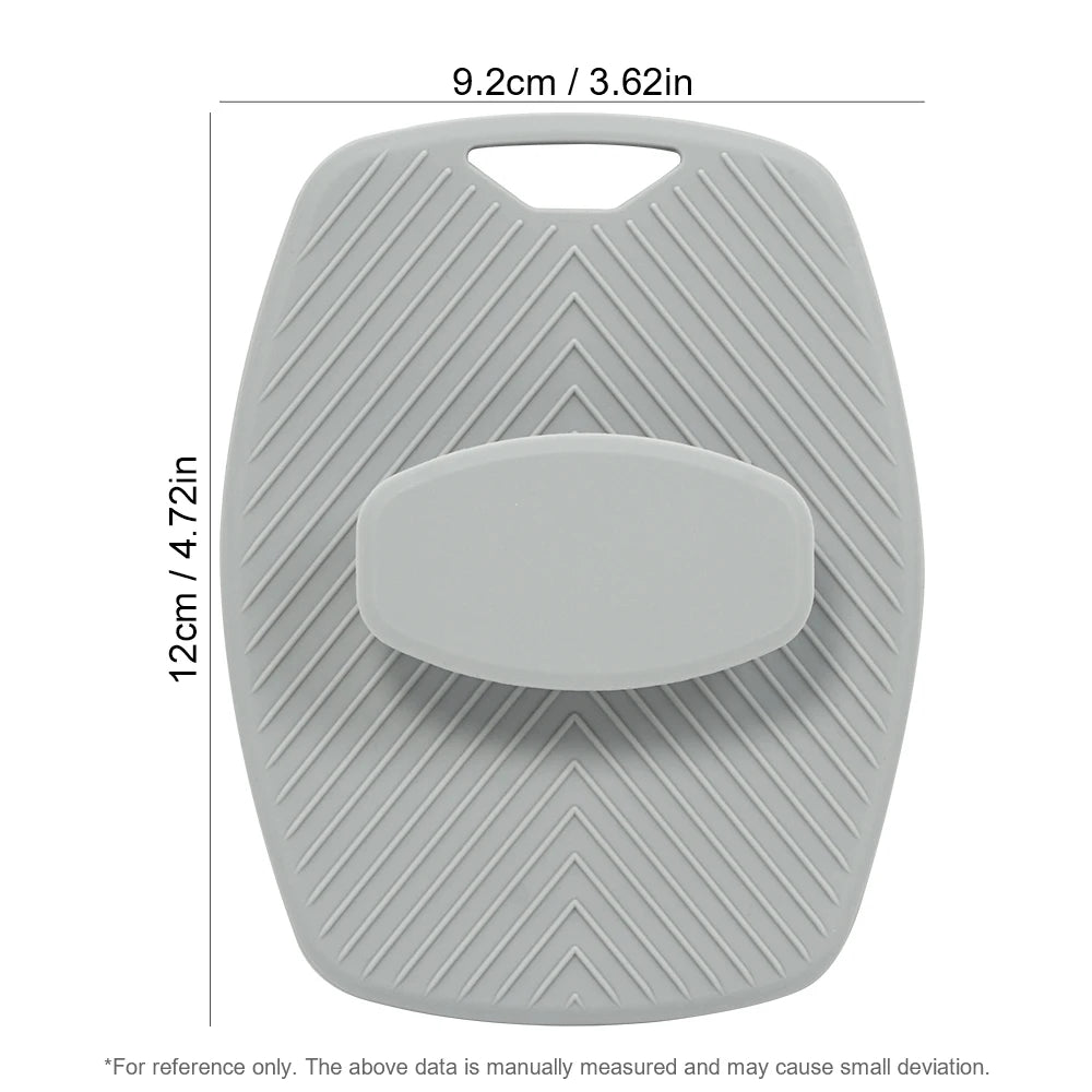 Exfoliating Silicone Brush Cleanser No Slip Handle Body Scrubber Cleans and Massages Skin Bathroom Accessories Bath Brush Beauty World Shop