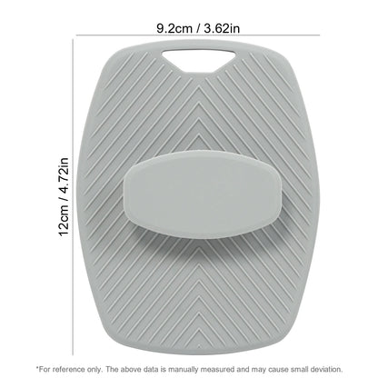 Exfoliating Silicone Brush Cleanser No Slip Handle Body Scrubber Cleans and Massages Skin Bathroom Accessories Bath Brush Beauty World Shop
