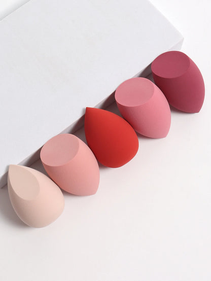5 Bags of Beauty Eggs Makeup Sponge (Beauty Egg), Foundation Make-Up Mixed Beauty Sponge, Flawless Liquid, Cream and Powder, Mu Beauty World Shop