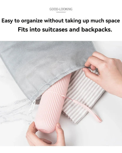 Portable Toothpaste Toothbrush Protect Holder Case Travel Camping Storage Box Protect Toothbrush Toothpaste from Dirt and Damage Beauty World Shop