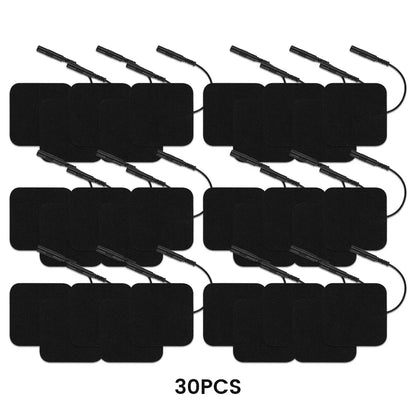 4x4cm 5x5cm Self Adhesive Electrodes Pads EMS Tens Massager Patch Nerve Muscle Stimulator Physiotherapy Therapy Body Massager Beauty World Shop