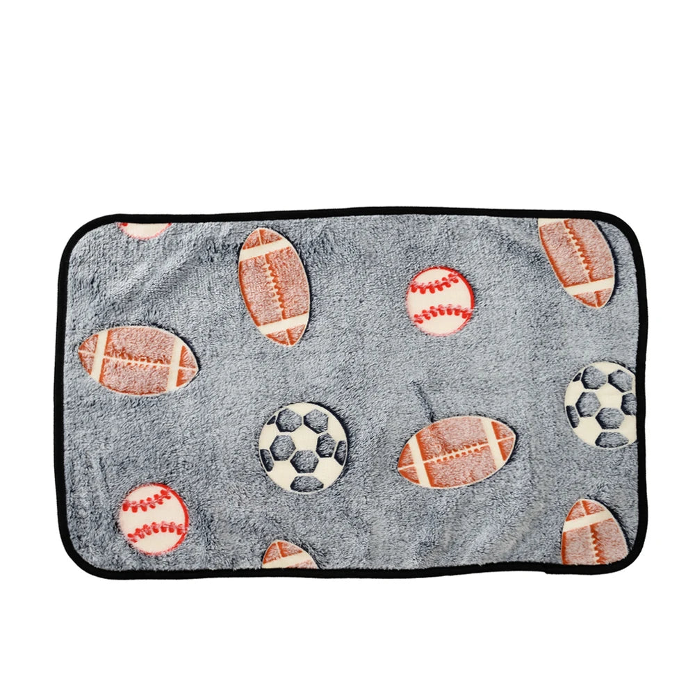 Soft Cozy Dog Bed Mat For Small Large Dogs Bone Star Avocado Print Warm Mattress Pet Cat Sleeping Blanket Puppy Travel Supplies Beauty World Shop