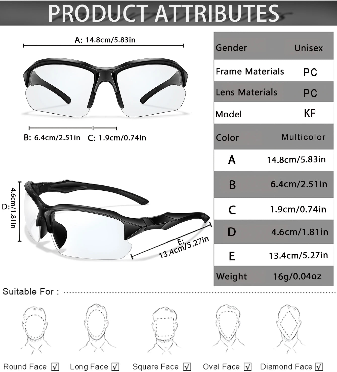 Photochromic Cycling Sunglasses Men Outdoor Sports Tactical Camouflage Goggles Vintage Driving Riding Fishing Windproof Beauty World Shop