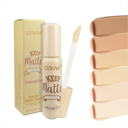 Liquid Concealer Stick Foundation Cream 6 Color Moisturizing Full Coverage Acne Dark Circle Natural Matte Concealer Cream Makeup Beauty World Shop