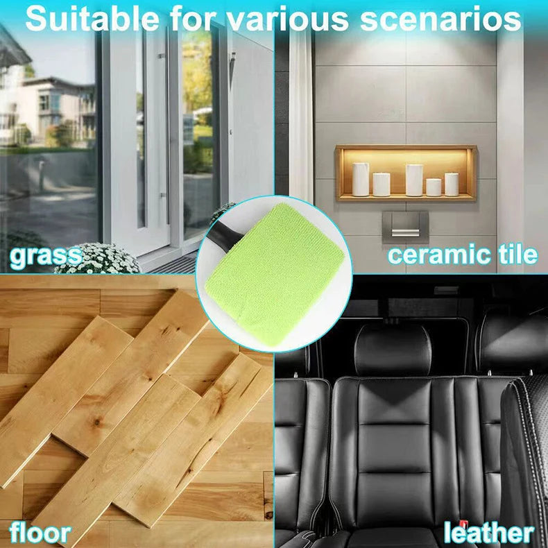 Car Window Cleaner Brush Kit Windshield Cleaning Wash Tool Inside Interior Auto Glass Wiper with Long Handle Car Accessories Beauty World Shop