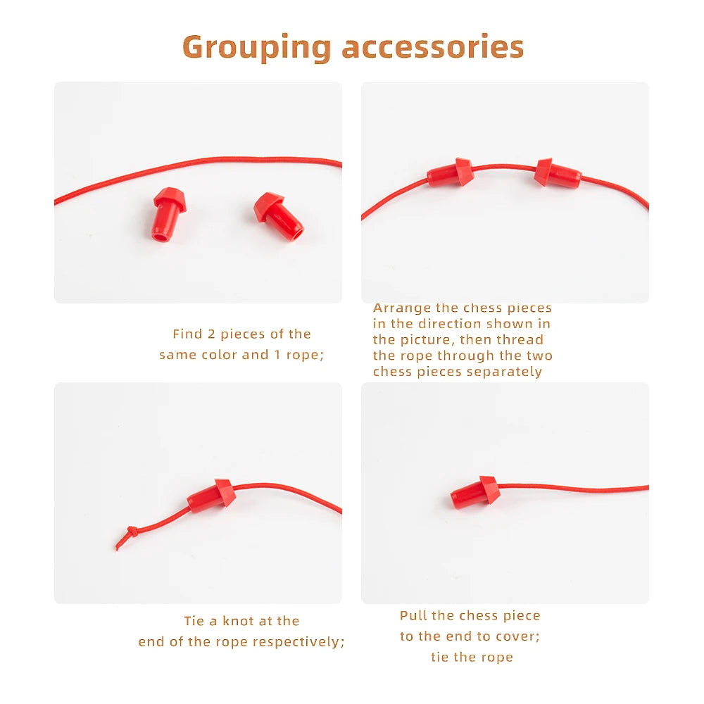 Twisted Rope Puzzle Game - Brainy Knots Untangling Challenge Board Game String Solution Central Lacing Toy Beauty World Shop