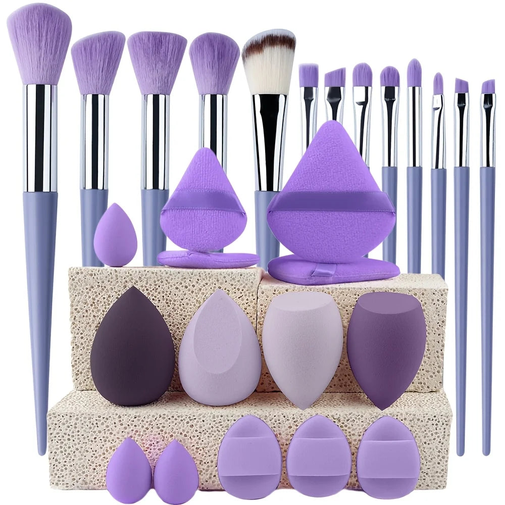 Makeup Brushes 8-29Pcs Makeup Kit Professional Women Cosmetic Soft Powder Brush Eyeshadow Foundation Full Set Travel Beauty Tool Beauty World Shop