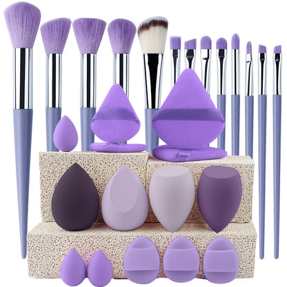 Makeup Brushes 8-29Pcs Makeup Kit Professional Women Cosmetic Soft Powder Brush Eyeshadow Foundation Full Set Travel Beauty Tool Beauty World Shop
