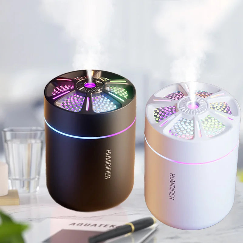 180ML mini air humidifier aromatherapy diffuser essential oil aromatherapy spray household bedroom car mounted mute humidifier Beauty World Shop