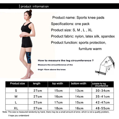 1 Piece Knee Brace Compression Knee Sleeve Sports Protection For Leg Pain Meniscus Tear Arthritis Pain Relief Keep Warm Winter Beauty World Shop