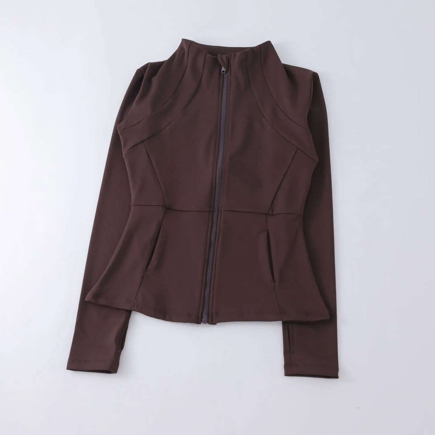 Yoga Clothes Windbreaker Sportswear Woman Running Long Sleeve Sweatshirt Sports Jackets Top Women Workout Tops Activewear Beauty World Shop