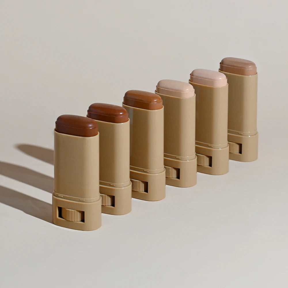 Foundation Skin Tint Balm Skin Tint Stick Waterproof Nourishing Solid Tinted Serum  Face Tinted Face Contour Stick Makeup Beauty World Shop
