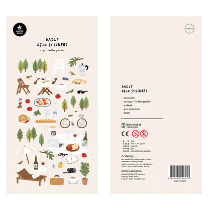 Korean Import Original Suatelier Collection Kawaii Daily Stickers Scrapbooking Diy Journal Stationery Sticker Deco Art Supplies Beauty World Shop