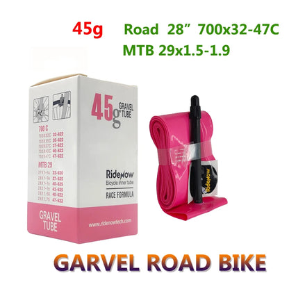 RideNow TPU Bike Inner Tube 700C 700x18 23 25 28 32 35 37 40 47C Road Bicycle Tire MTB Bike Camera 29x1.5 1.75 1.9 pneu aro Beauty World Shop
