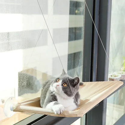 20KG Pet Cat Hammock Hanging Cat Bed Bearing Comfortable Cat Sunny Window Seat Mount Kitten Climbing Frame Pet Accessories Beauty World Shop