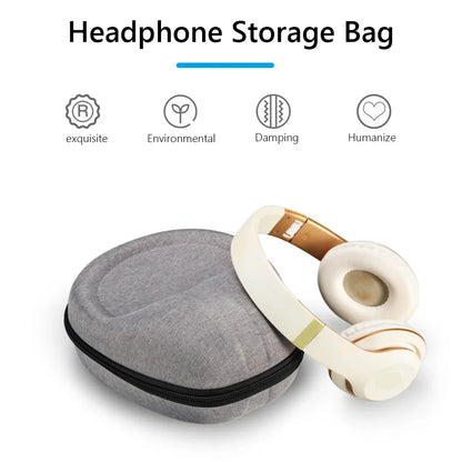 For Sony WH-CH720N WH-CH520 Wireless Headphones Case Hard EVA Case Bluetooth Headphone Carrying Bag Pouch Storage Bag Cover