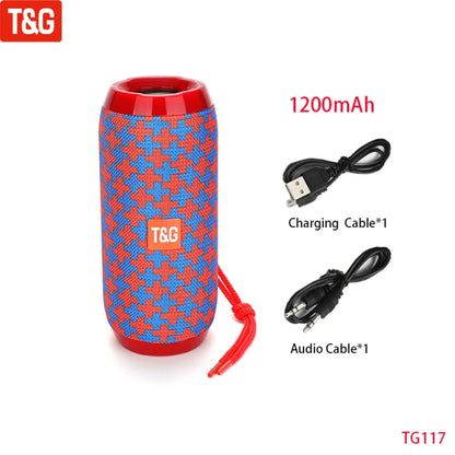 Wireless Portable Bluetooth Speaker Caixa De Som Blutooth Music Sound Box For Radio FM Subwoofer Blootooth Audio Hand Free Baffe Beauty World Shop