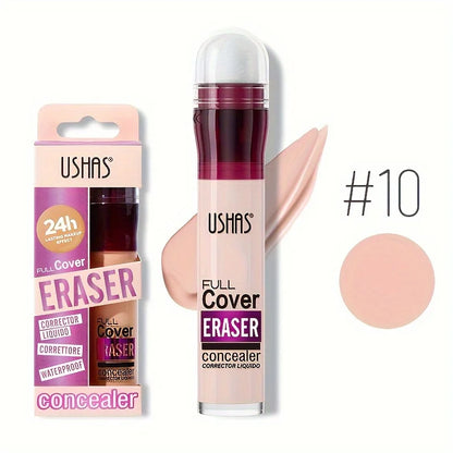 New Sponge Head Concealer for Dark Circles Freckles Acne Pigmentation and Blemishes Long Lasting Moisturizing Liquid Foundation Beauty World Shop