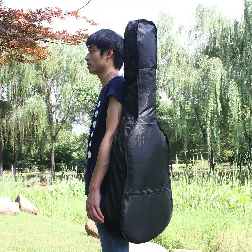SLADE Portable 38/41 Inch Classical Acoustic Guitar Carry Bag Soft Case with Shoulder Strap Backpack Guitar Parts & Accessories Beauty World Shop