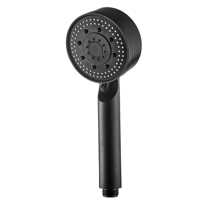 Black 5 Modes Shower Head Adjustable High Pressure Water Saving Shower Head Water Massage Shower Head Bathroom Accessories Beauty World Shop