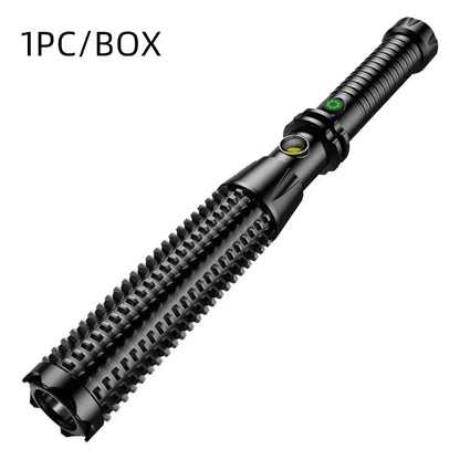 Wolf Tooth Lamp Rod Strong Light Charging Outdoor Super Bright Multi Functional Vehicle Retractable Self Defense Window Patrol Beauty World Shop