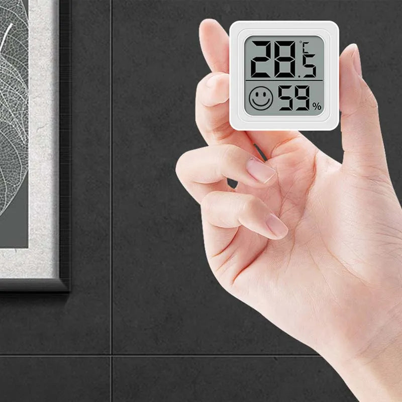 LCD Digital Thermometer Hygrometer Indoor Room Electronic Temperature Humidity Meter Sensor Gauge Weather Station For Home ﻿ Beauty World Shop