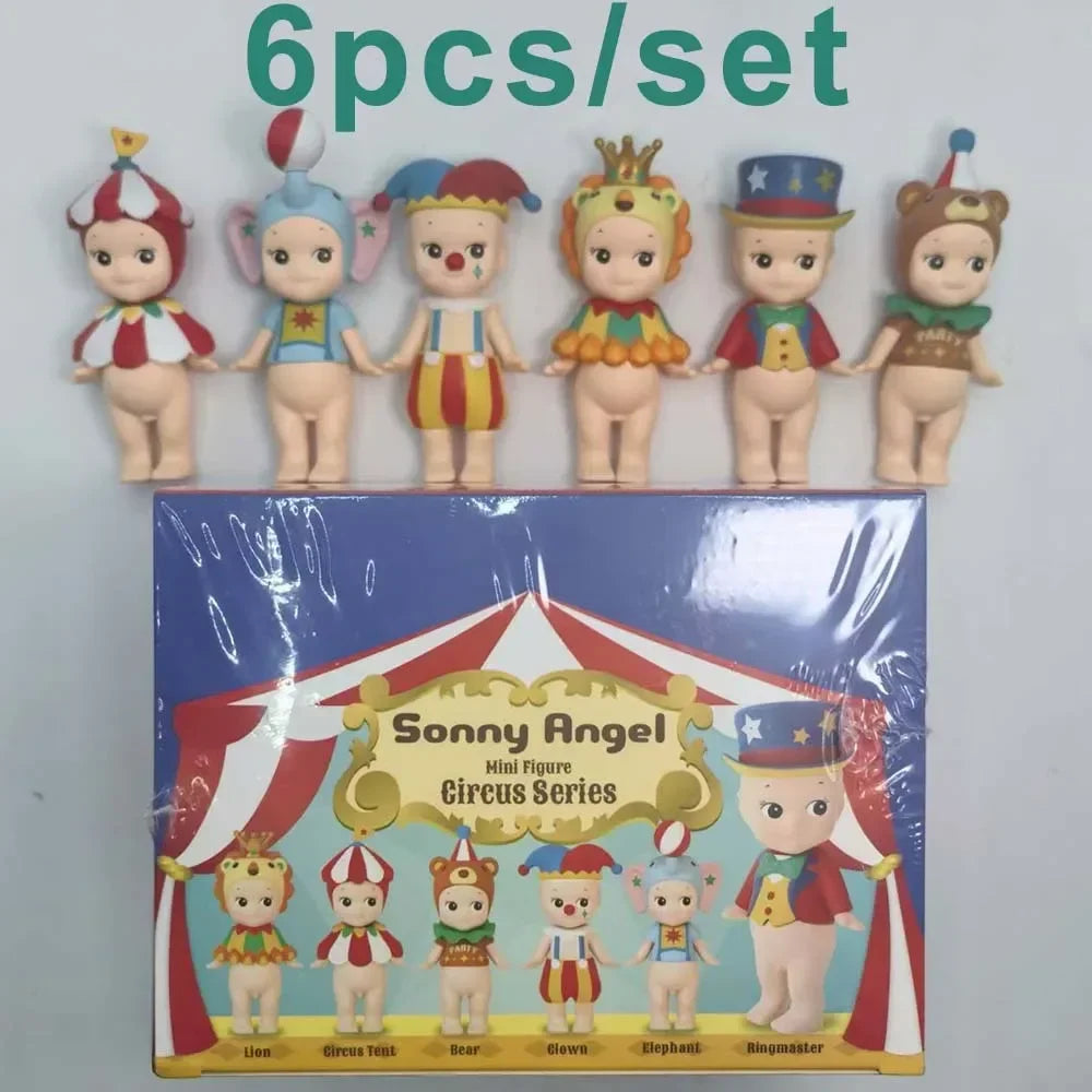 Sonny Angel Mini Figure  Blind Box Circus Series Doll Anime Figurine Girls Desktop Ornament Collection Birthday Christmas Gifts Beauty World Shop
