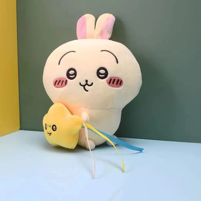 Chiikawa Keychain Cute Cartoon Plush Keychain Usagi Backpack Charm Anime Character Pendant Birthday Gift Game Prize Beauty World Shop
