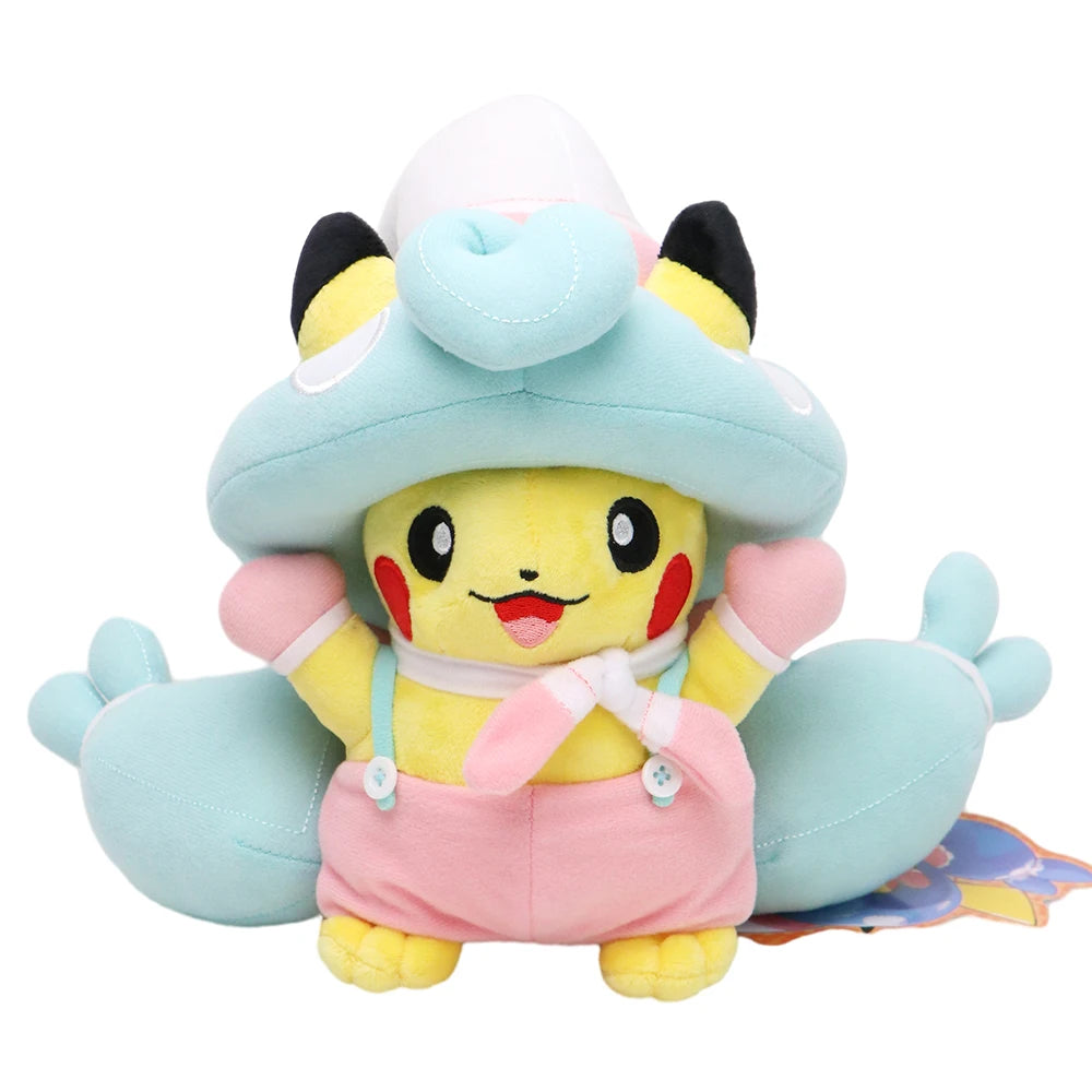Cos Eevee Pikachu Cosplay Plush Toys Pikachu Peluche Lucario Stuffed Animal Doll Collectible Gift Cartoon Plushies Cute 20CM Beauty World Shop