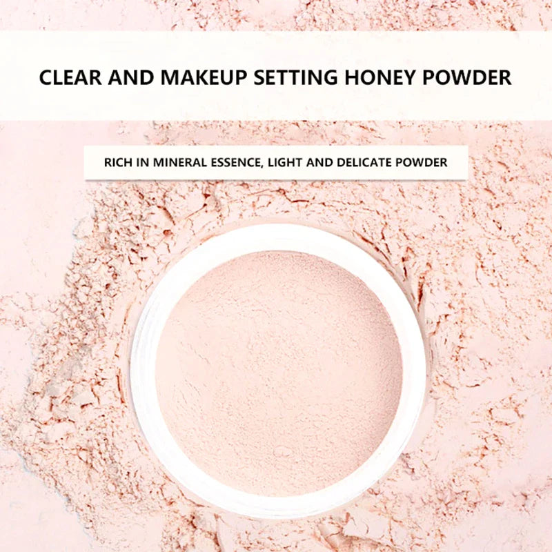 Gemeng Powder Makeup Setting Powder Durable Waterproof Sweat proof Makeup concealer Honey Powder Beauty Trend Shop